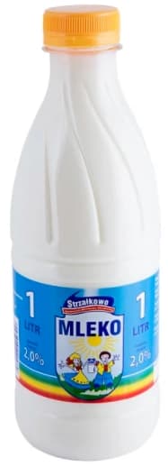 STRZAŁKOWO Mleko Świeże 2% 1000 ml