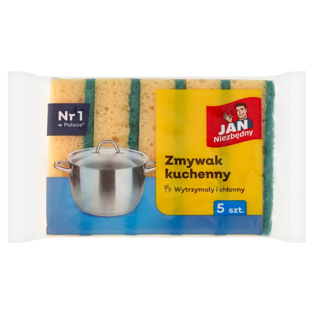 JAN NIEZBĘDNY Zmywak kuchenny 5 szt.