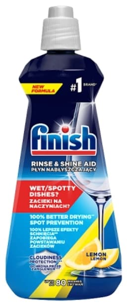 FINISH Nabłyszczacz do zmywarki cytryna 400 ml