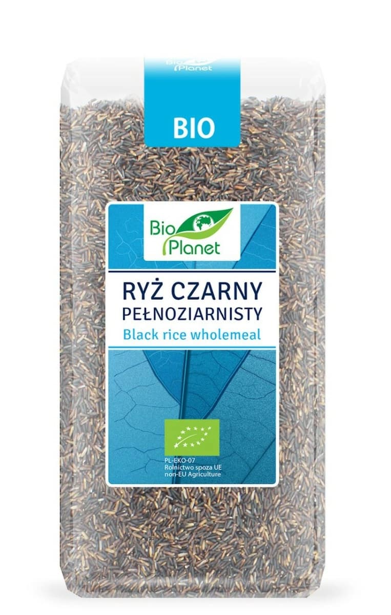 BIO PLANET Ryż czarny pełnoziarnisty BIO 400 g