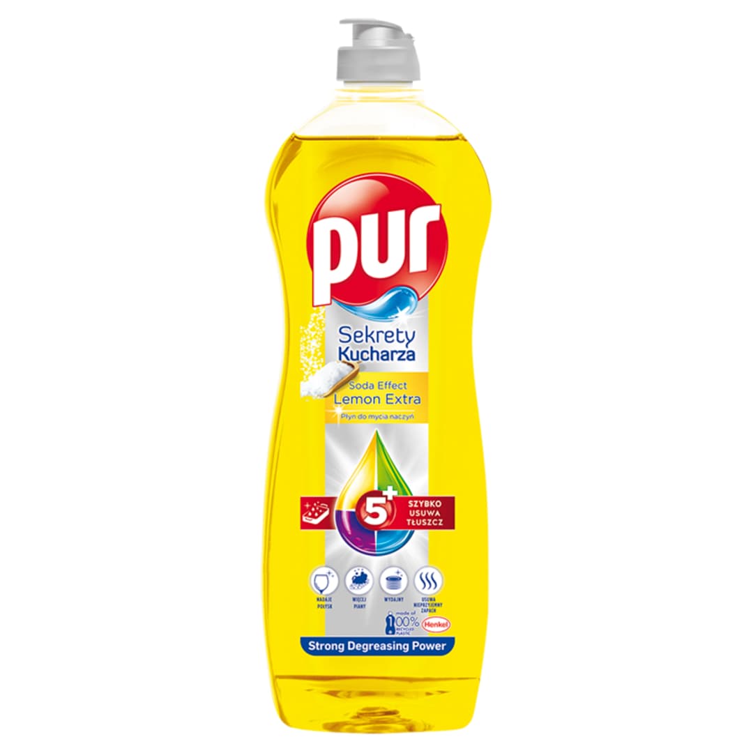 PUR Płyn do mycia naczyń Cytryna Soda Effect p 750 ml