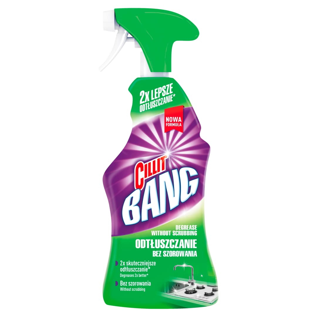 CILLIT BANG Odtłuszczanie bez szorowania spray 750 ml