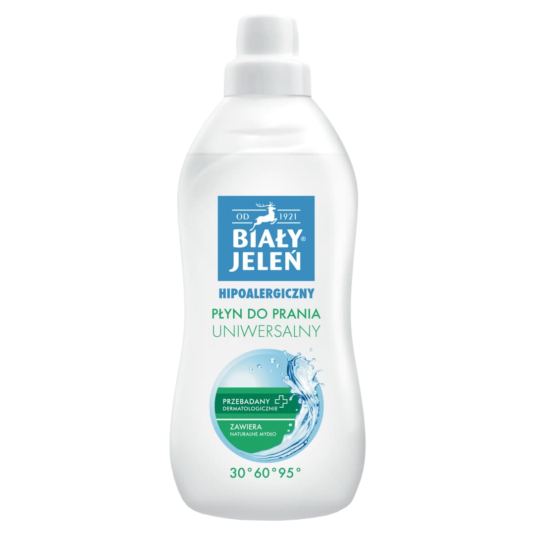 BIAŁY JELEŃ Płyn do prania hipoalergiczny 1000 ml
