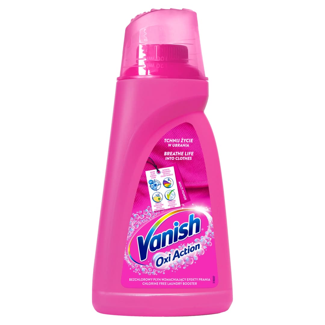 VANISH Odplamiacz do tkanin w płynie Oxi Action 1000 ml