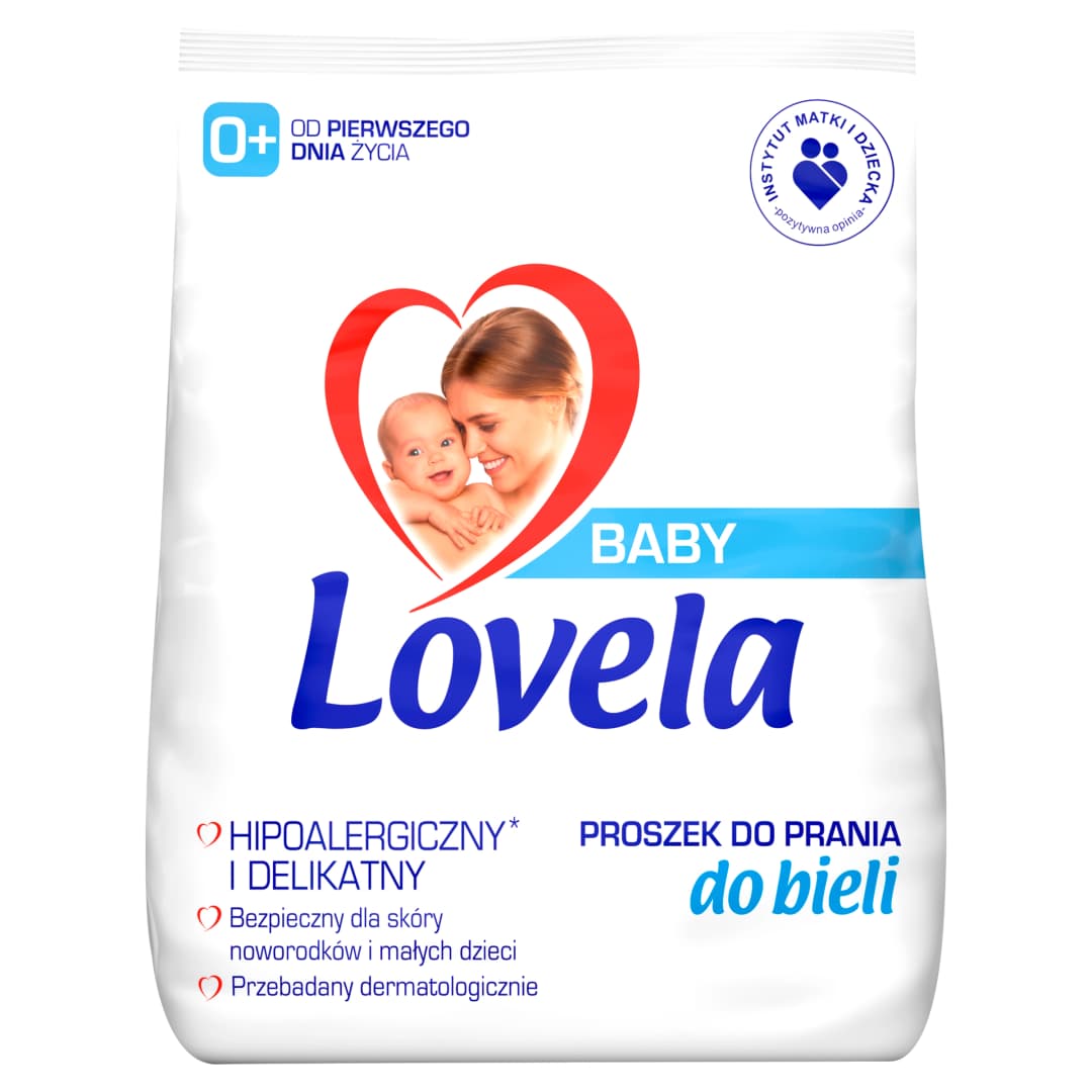 LOVELA BABY Proszek dla dzieci do prania białego hipoalergiczny 1300 g