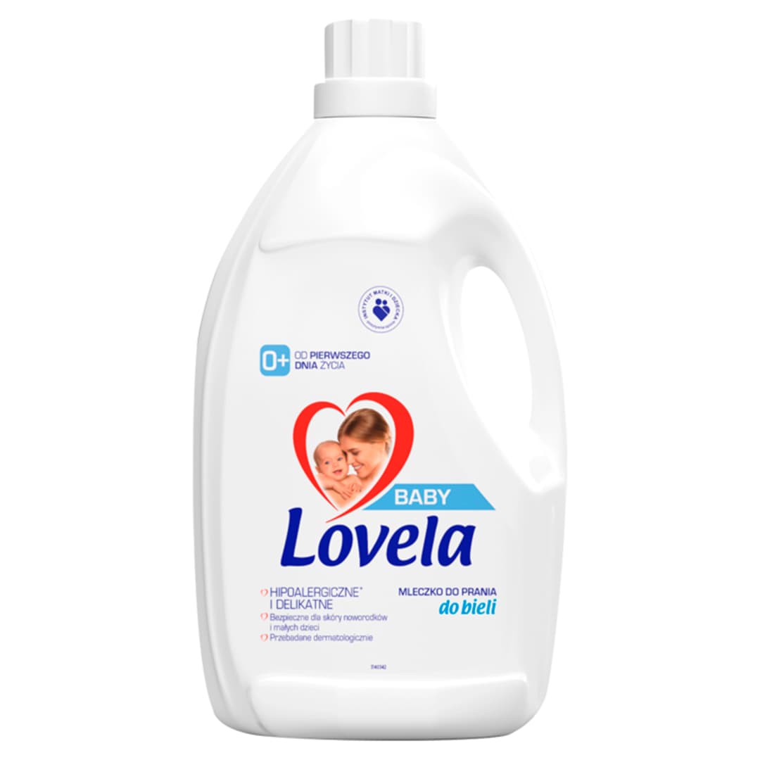 LOVELA BABY Mleczko do prania bieli dla niemowląt i dzieci 2900 ml