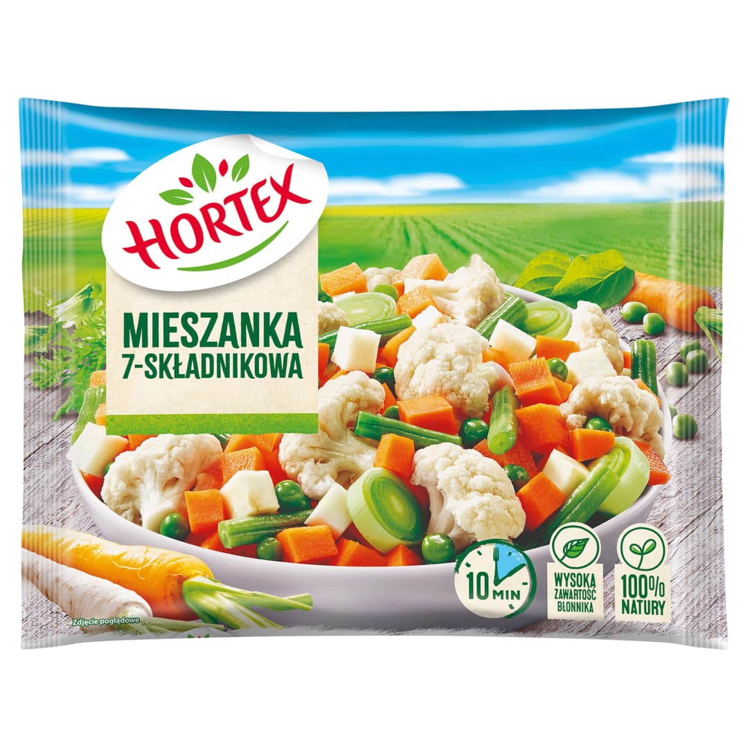 HORTEX Mieszanka 7 składnikowa mrożona 450 g
