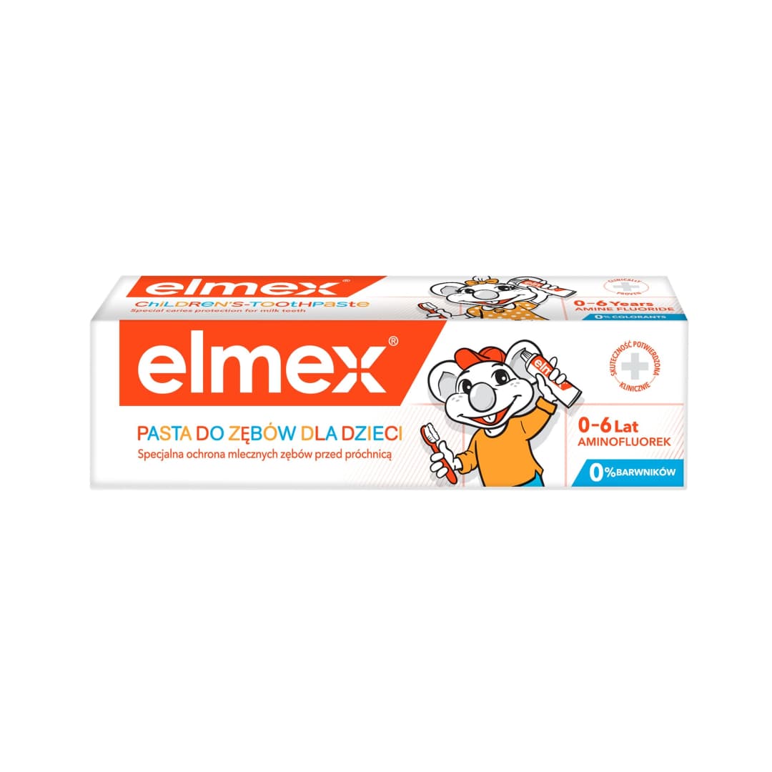 ELMEX Pasta do zębów dla dzieci 0-6 lat 50 ml
