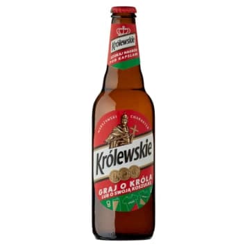 KRÓLEWSKIE Piwo jasne butelka 500 ml