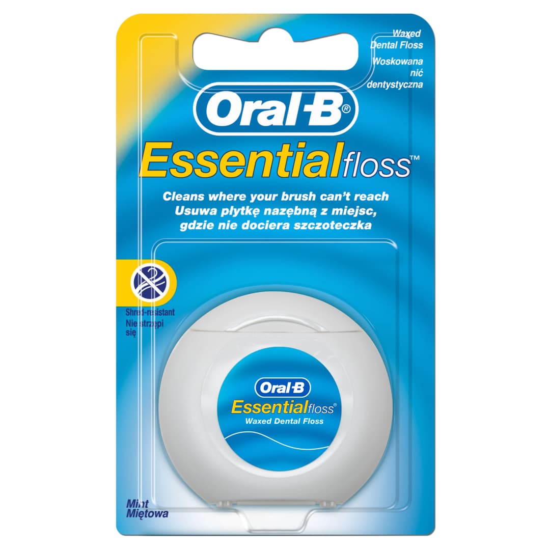 ORAL-B ESSENTIAL Nić dentystyczna miętowa 50m
