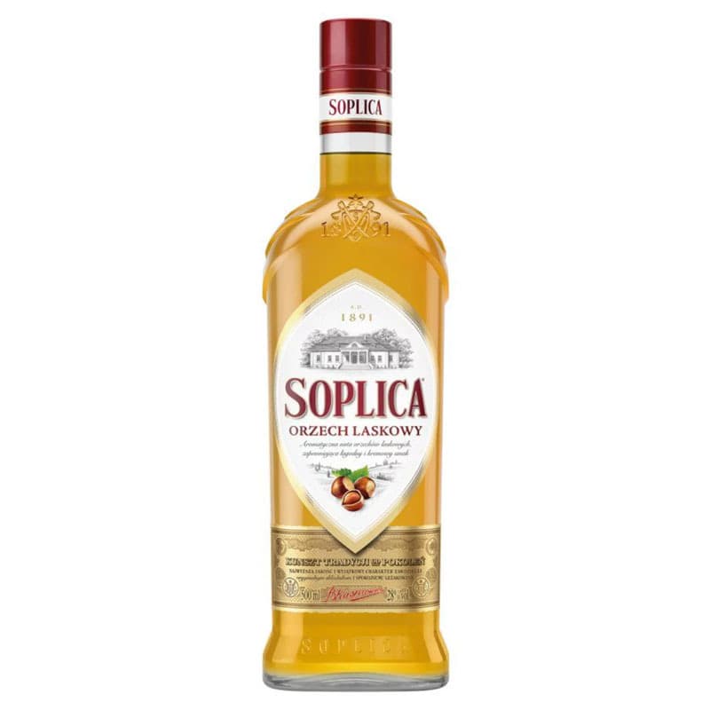 SOPLICA Nalewka orzech laskowy 28% 500 ml