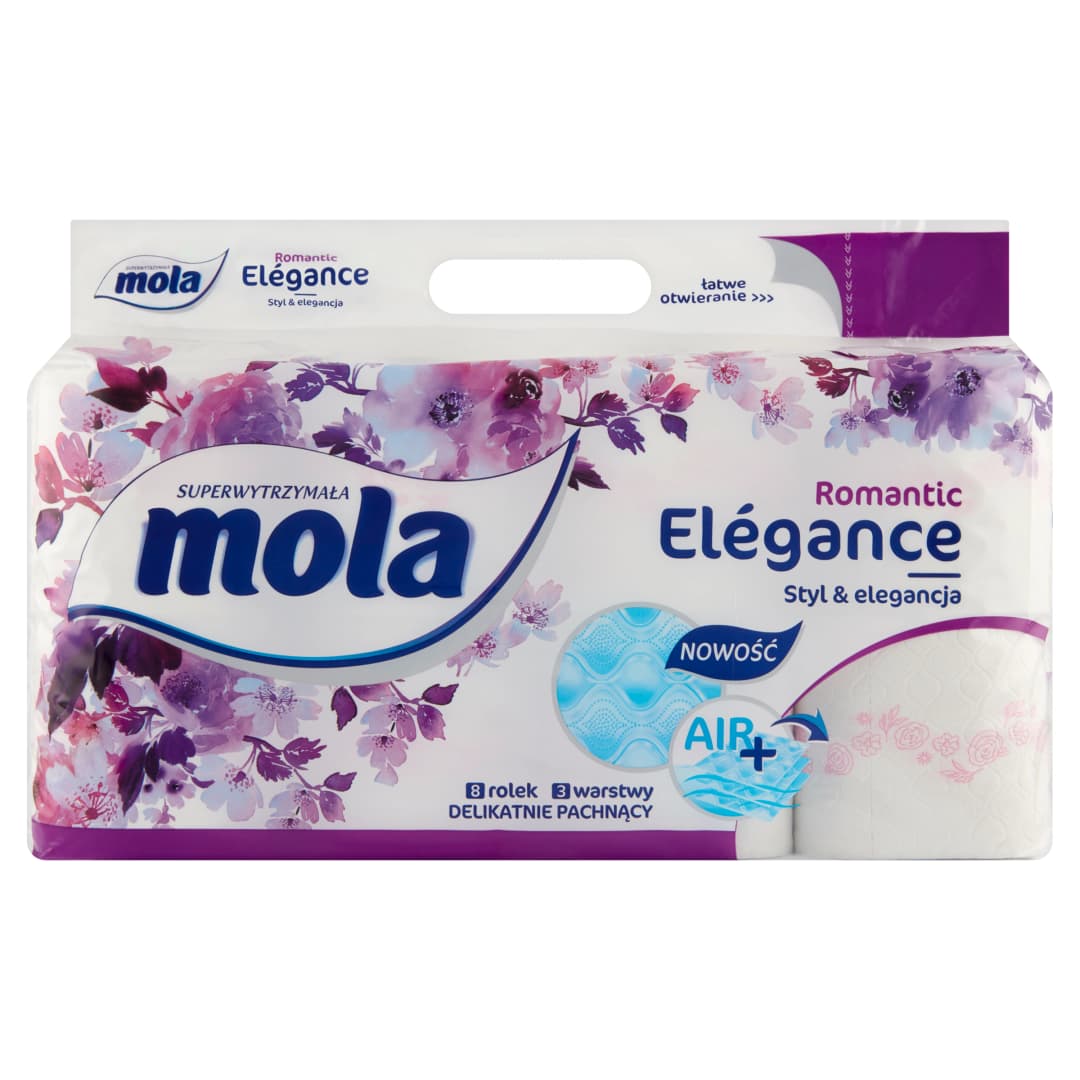 MOLA Papier toaletowy Elegance Romantic 8 rolek