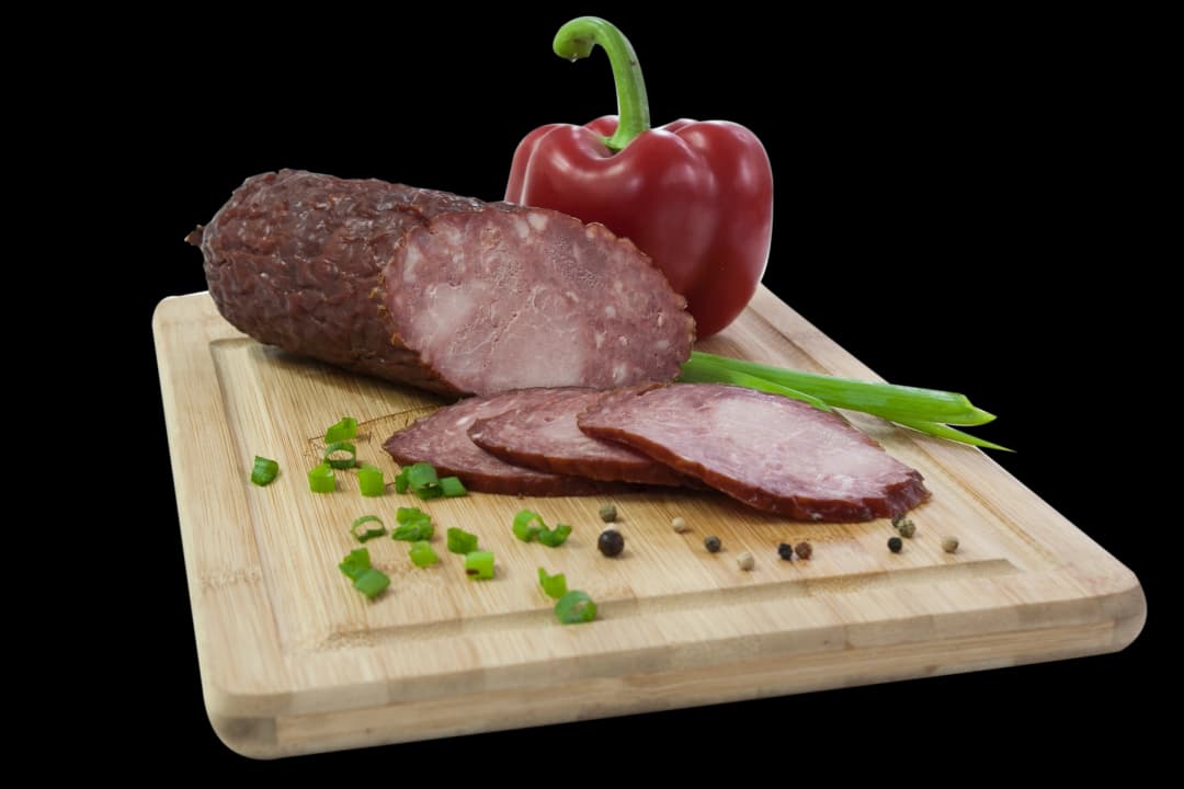 WIERZEJKI Kiełbasa sucha krakowska w plastrach 170 g