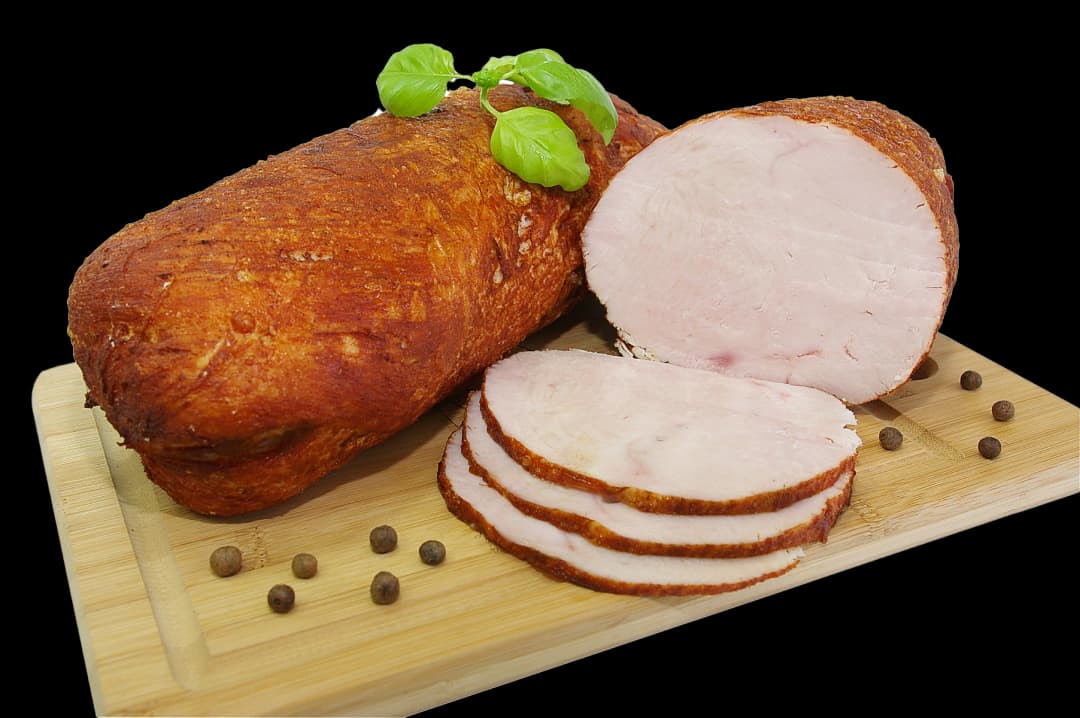 WIERZEJKI Szynka pieczona z indyka w plastrach 170 g