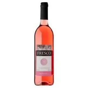 FRESCO Wino różowe półsłodkie