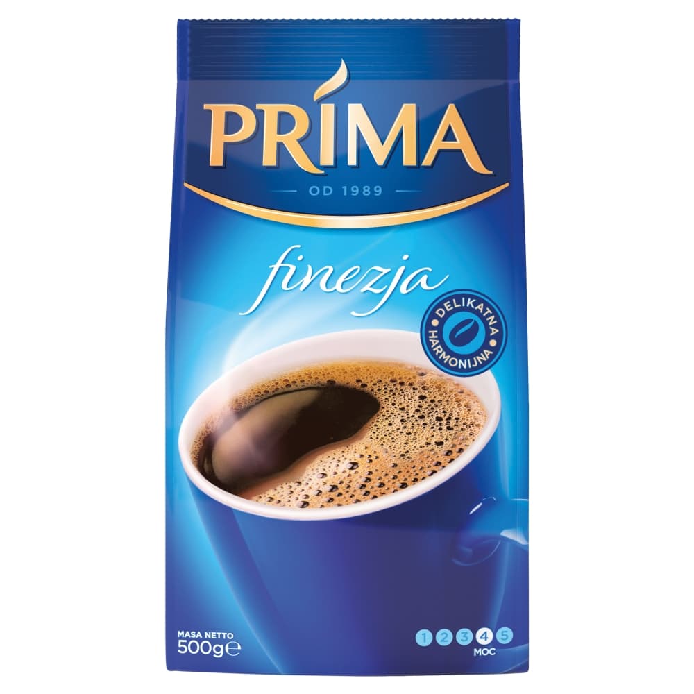 PRIMA Kawa palona mielona Finezja 500 g