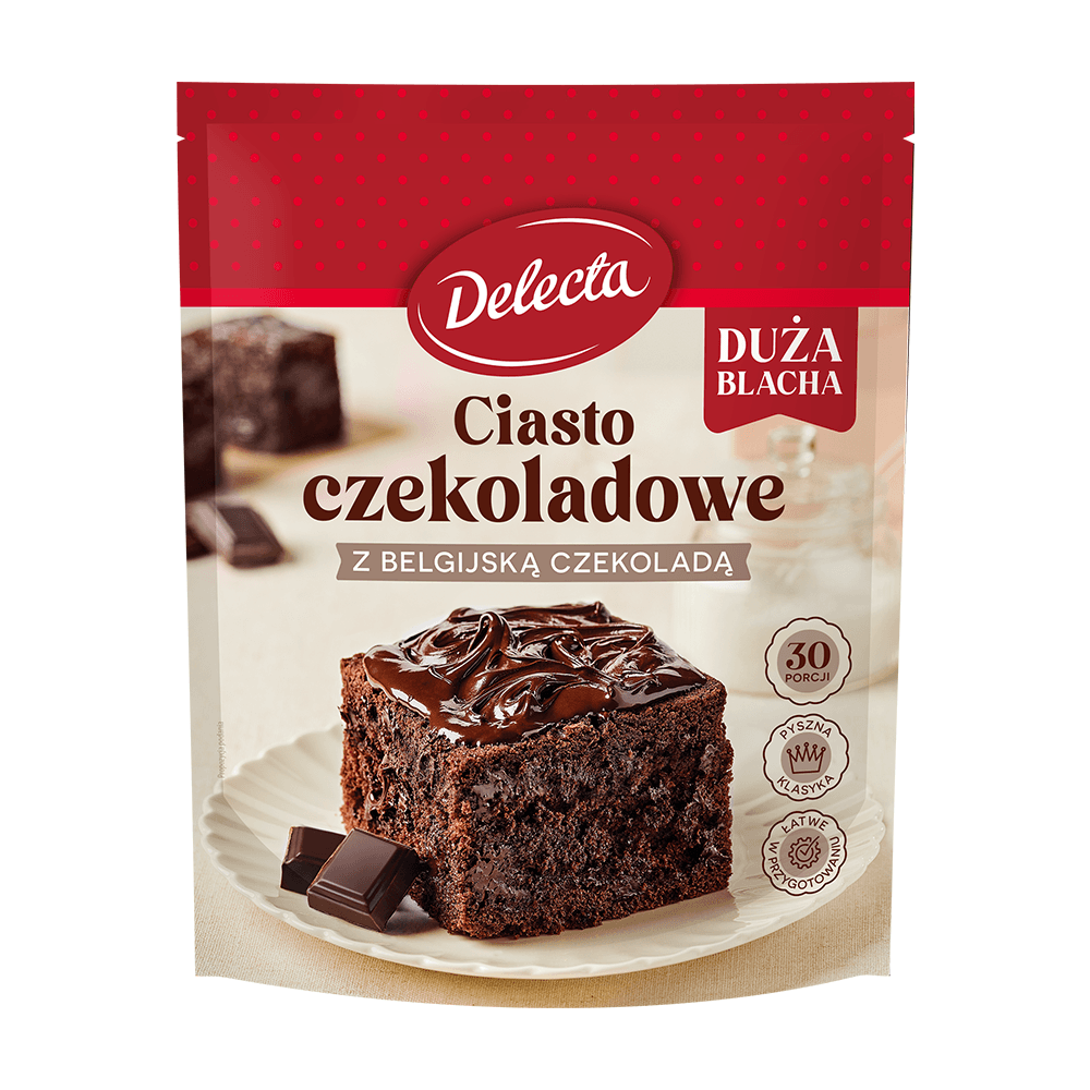 DELECTA Ciasto czekoladowe 670 g