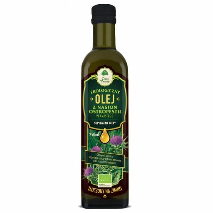 DARY NATURY Olej z nasion ostropestu plamistego BIO 250 ml