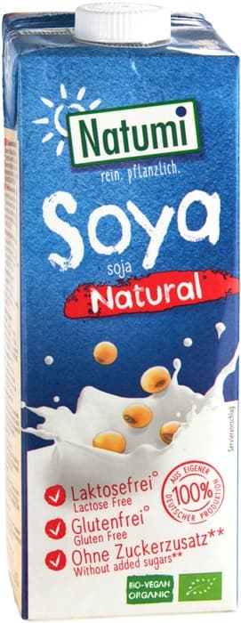 NATUMI Napój sojowy naturalny bezglutenowy BIO 1000 ml