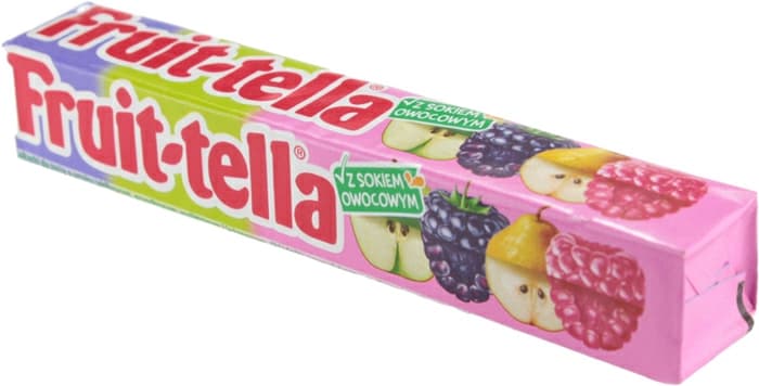 FRUIT-TELLA Cukierki do żucia o smaku owocowym 41 g