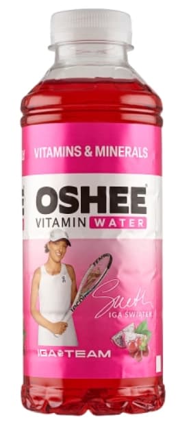 OSHEE VITAMIN WATER Napój niegazowany o smaku czerwonych winogron i dragonfruit 555 ml