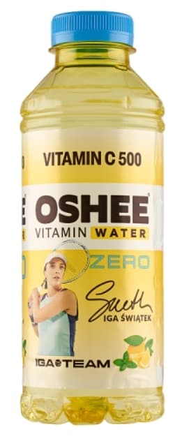 OSHEE VITAMIN WATER Napój niegazowany o smaku cytryny i mięty 555 ml