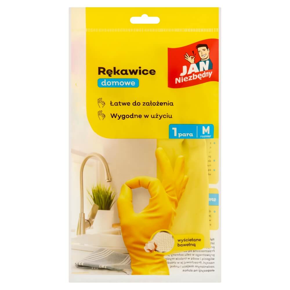 JAN NIEZBĘDNY Rękawice domowe rozmiar M 1 para