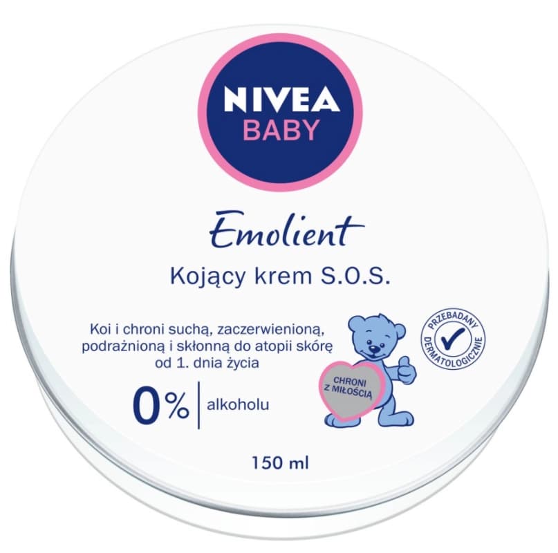 NIVEA BABY Krem Emolient kojący S.O.S. 150 ml