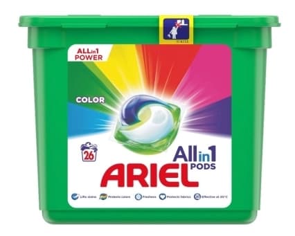ARIEL Kapsułki do prania All In One Pods Color 26 szt.