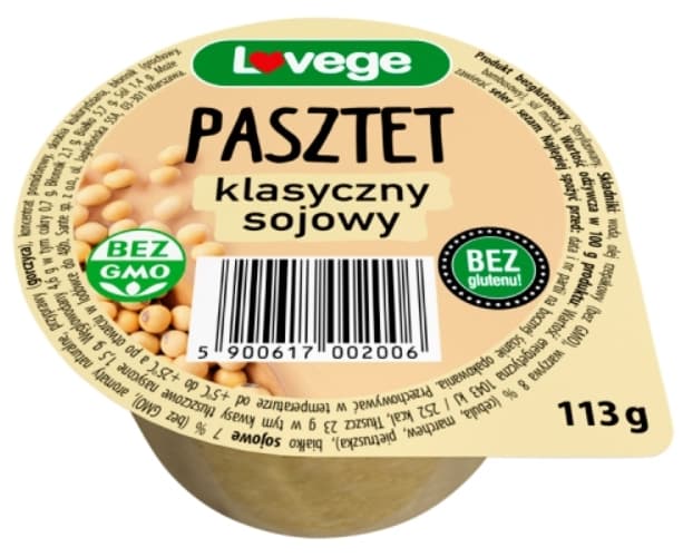 SANTE Pasztet sojowy klasyczny VEGE 113 g