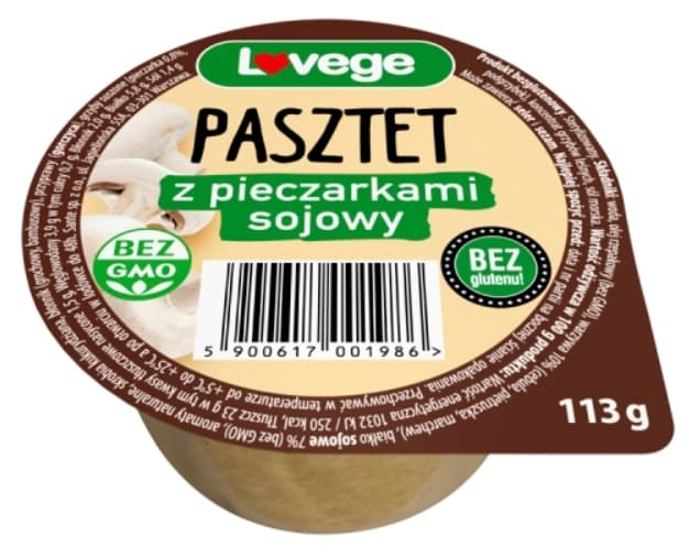 SANTE Pasztet sojowy z pieczarkami VEGE 113 g
