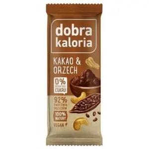 DOBRA KALORIA Baton daktylowy kakao & orzech