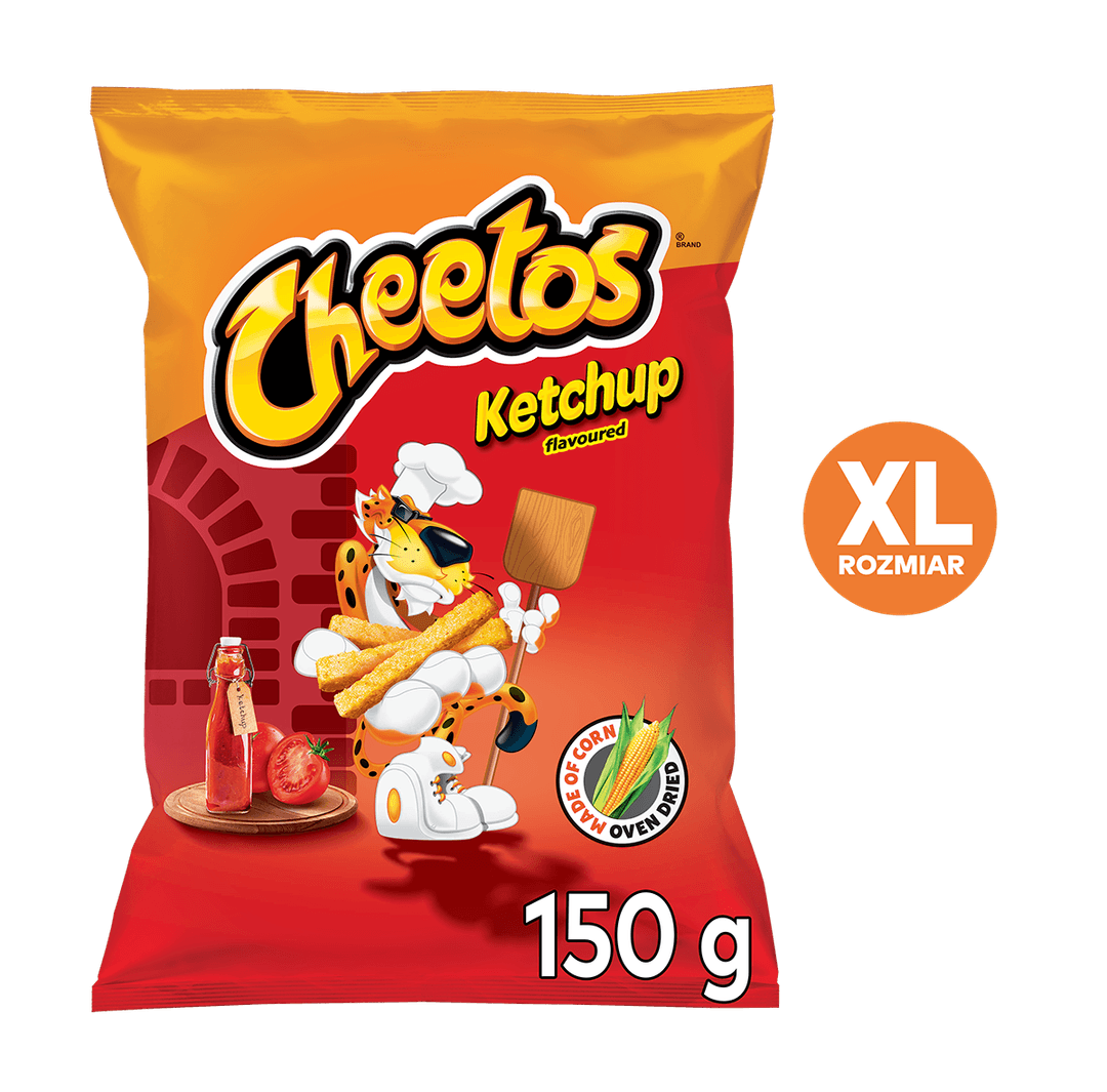 CHEETOS Chrupki o smaku ketchupu 150 g