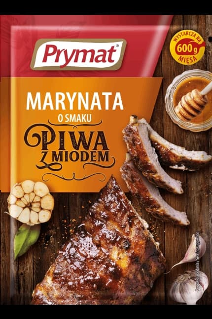 PRYMAT Marynata o smaku piwa z miodem 20 g