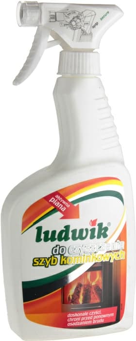 LUDWIK Płyn do czyszczenia szyb kominkowych 500 ml