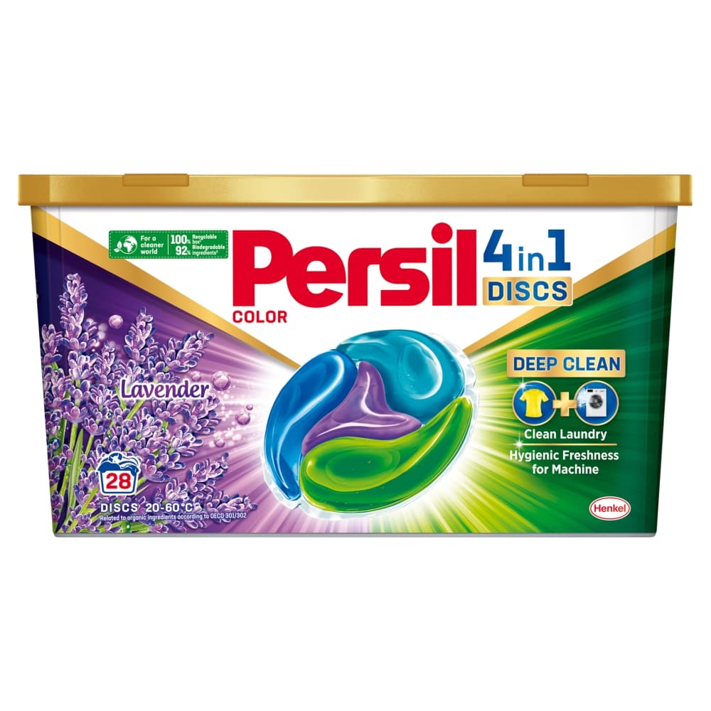 PERSIL DISCS Kapsułki do prania Lavender 28 szt.