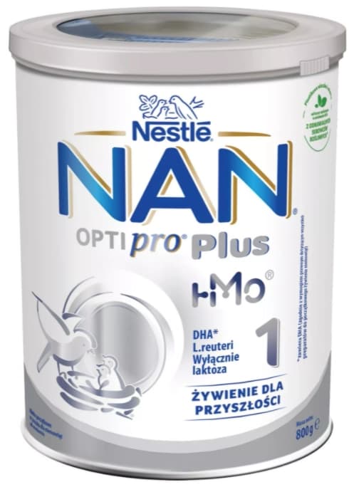 NAN OPTIPRO Mleko w proszku Plus 1. HM-O 800 g
