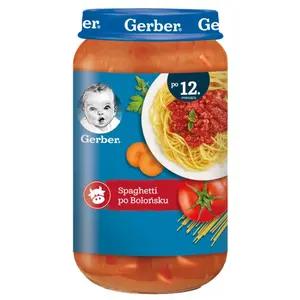 GERBER Spaghetti po bolońsku dla dzieci po 12. miesiącu
