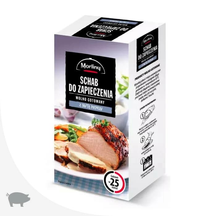 MORLINY Schab do pieczenia wolno gotowany z nutą pieprzu 500 g