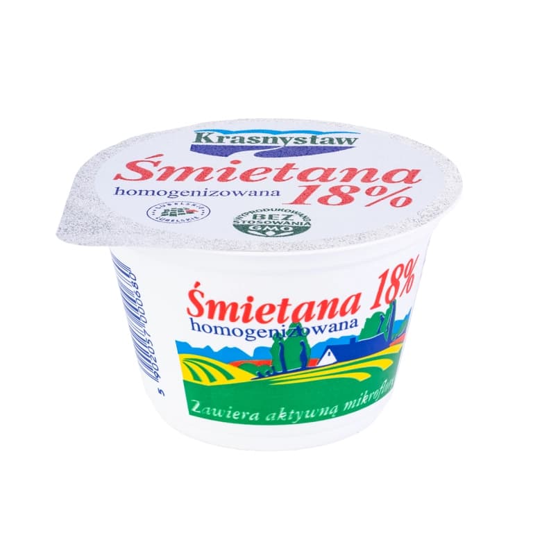 KRASNYSTAW Śmietana 18% 150 g