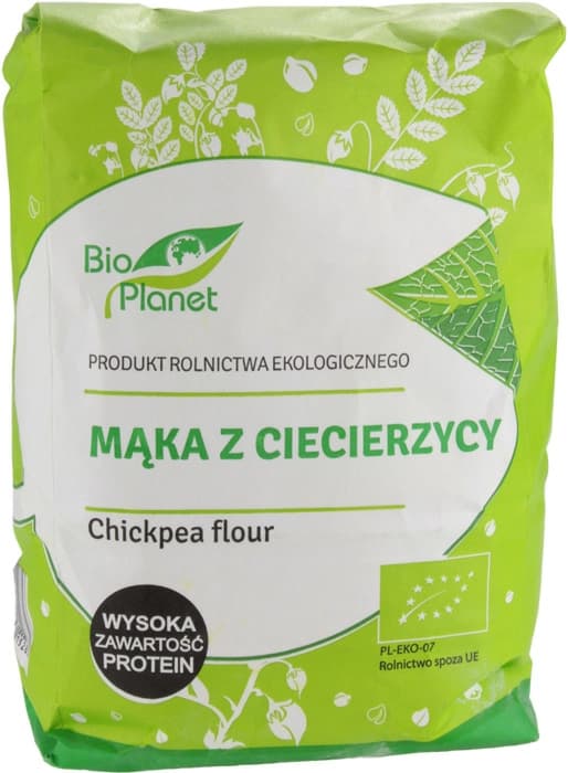 BIO PLANET Mąka z ciecierzycy BIO 800 g