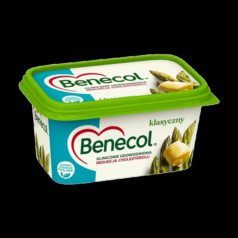 BENECOL Tłuszcz do smarowania z dodatkiem stanoli roślinnych 400 g