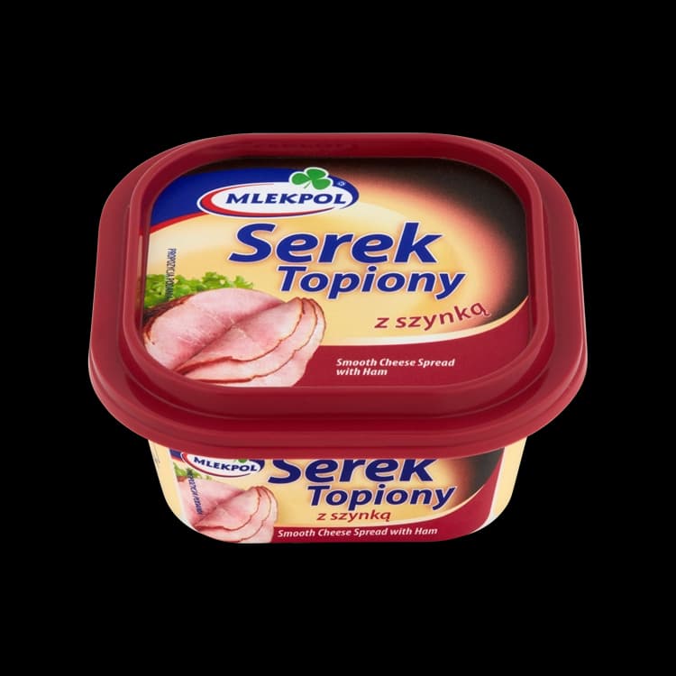 MLEKPOL Serek topiony z szynką 100 g