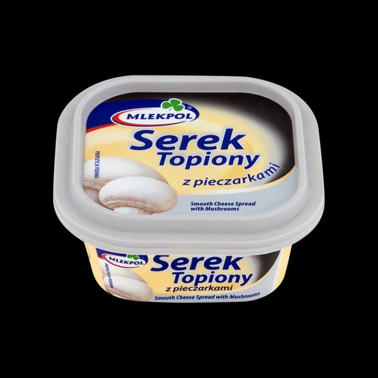 MLEKPOL Serek topiony z pieczarkami 100 g