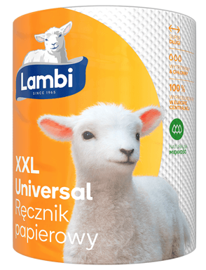 LAMBI Ręcznik papierowy kuchenny Universal XXL 1 szt.