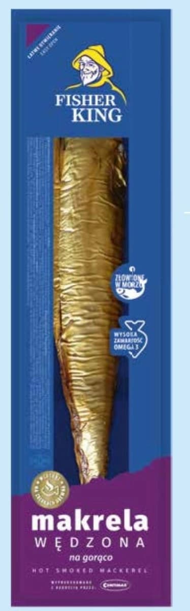 FISHER KING Makrela wędzona 200 g