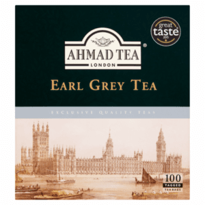 AHMAD TEA Herbata czarna z zawieszką Earl Grey 100 szt. 200 g