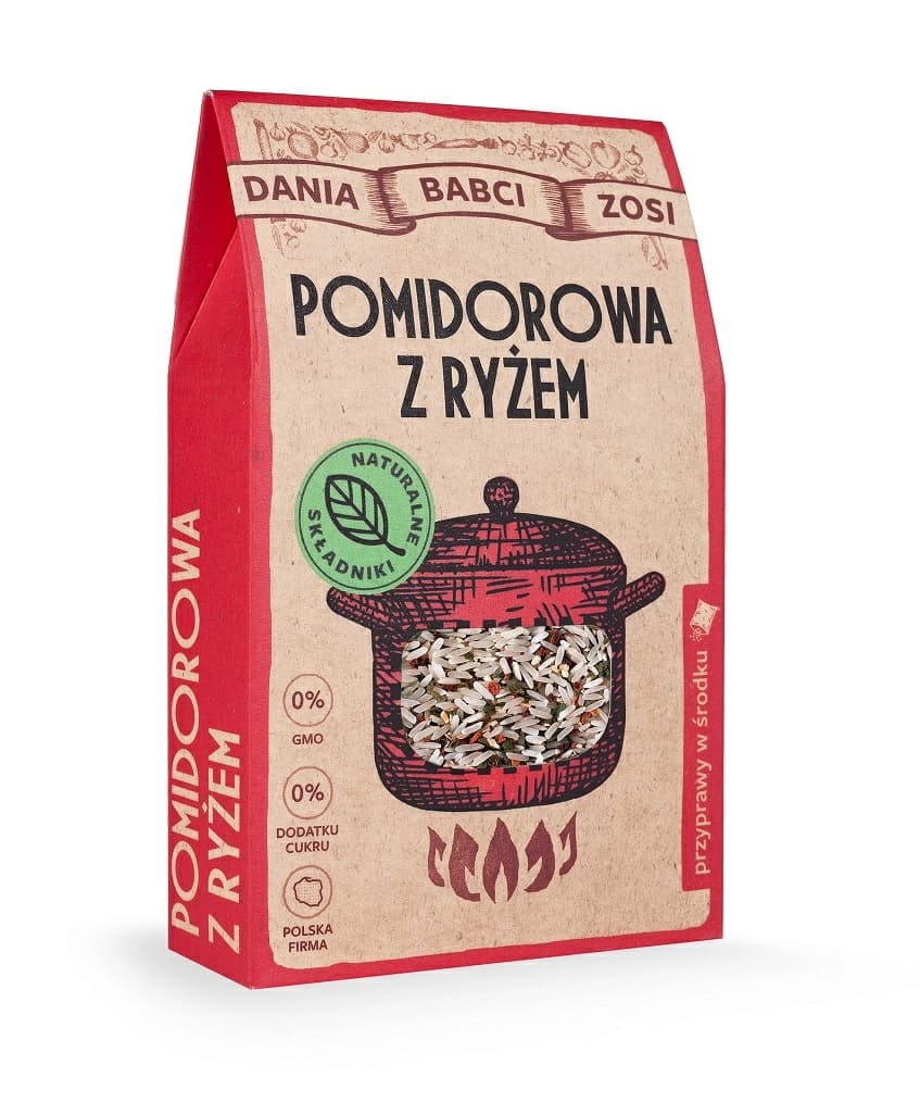 DANIA BABCI ZOSI Zupa pomidorowa z ryżem 95 g
