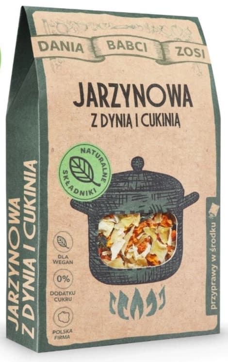 DANIA BABCI ZOSI Zupa jarzynowa z dynią i cukinią 75 g
