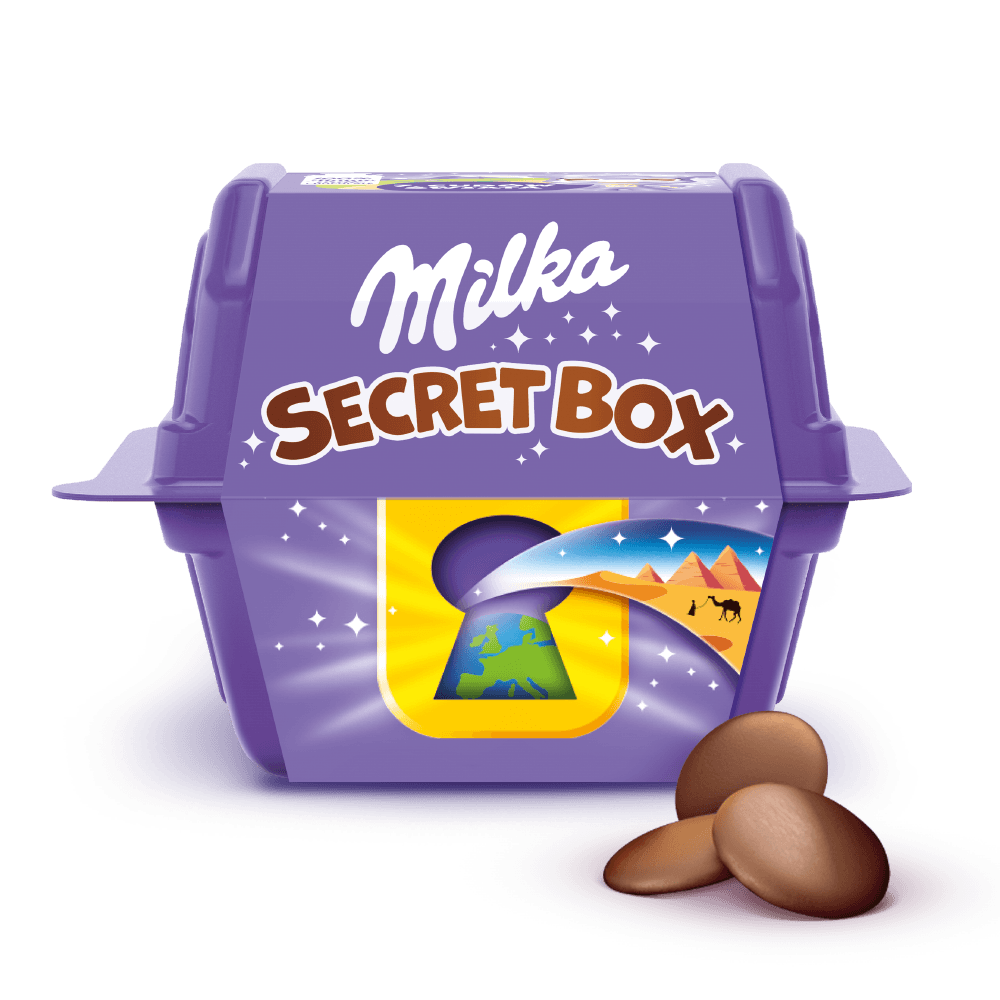 MILKA SECRET BOX Czekolada mleczna